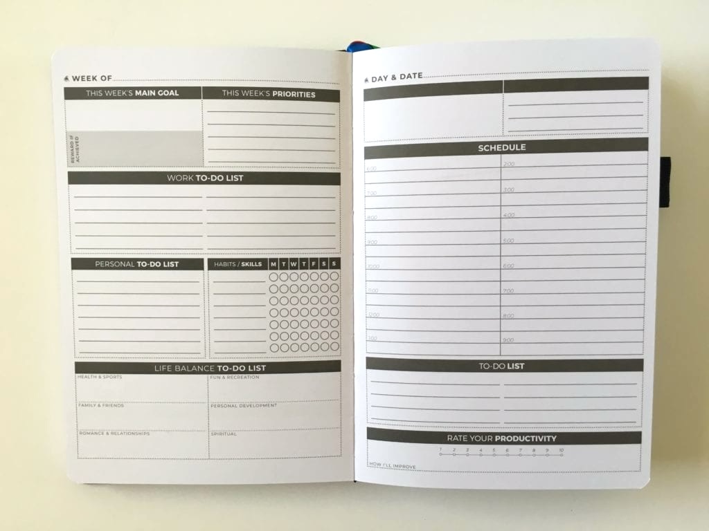 The Clever Fox Daily Planner - daily planners review.
