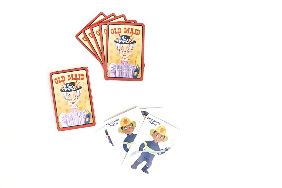 Kids' playing cards - toy organisation ideas.