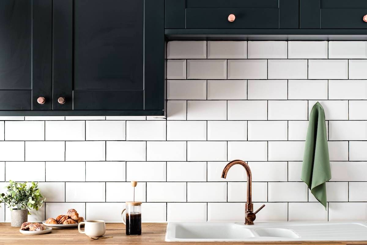 Kitchen with croissants - tips for how to declutter your home.