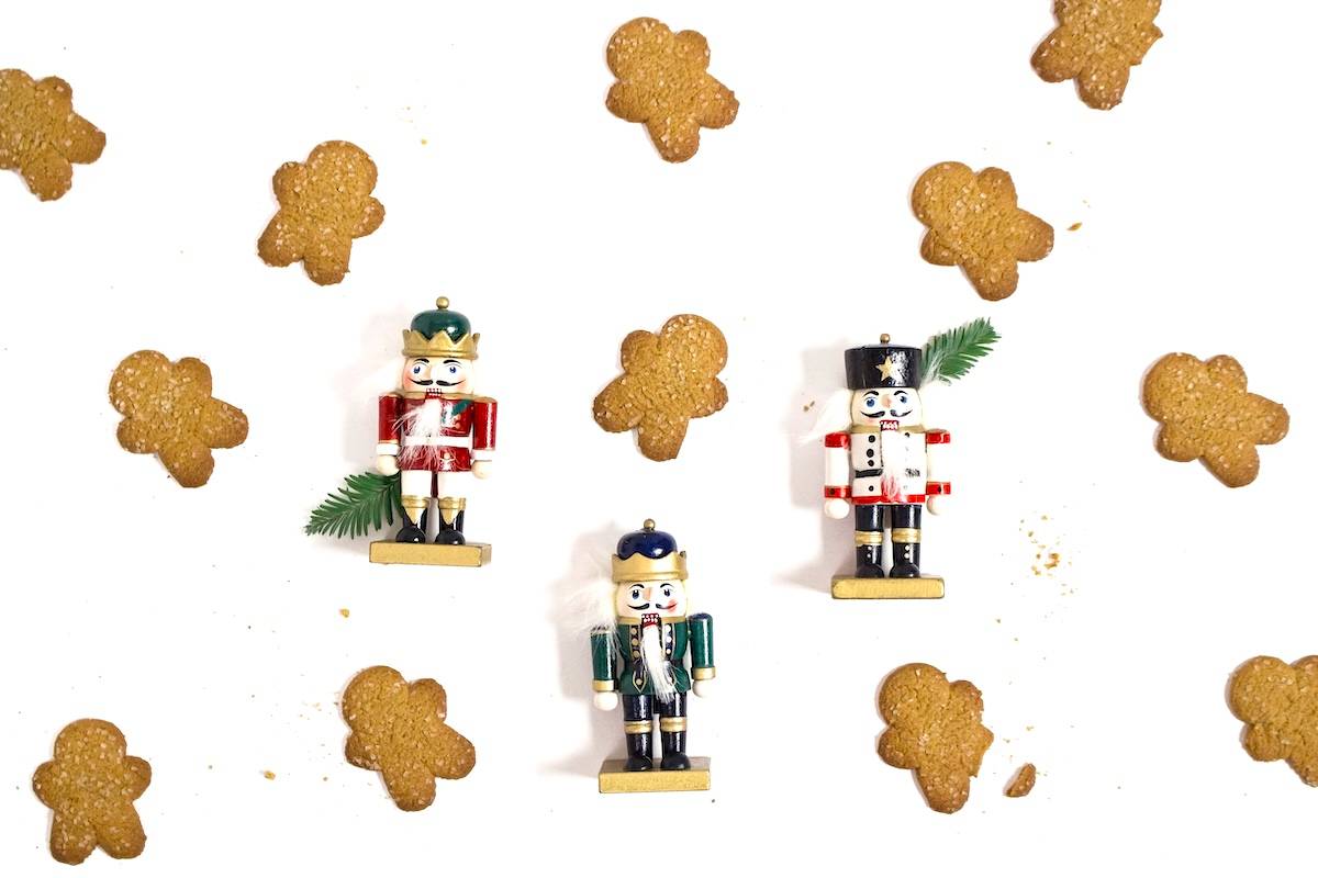 Gingerbread men and Nutcrackers - things to add to your Christmas to-do list.